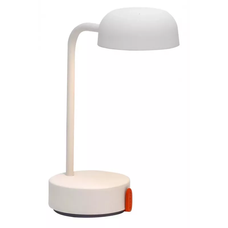 Kooduu Fokus uzlādējama pārnēsājama galda lampa, balta