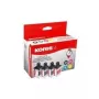 Kores G1529KIT tintes kasetņu komplekts, saderīgs ar Brother LC-223, melna, ciāna, fuksīna, dzeltena, 4 gab.