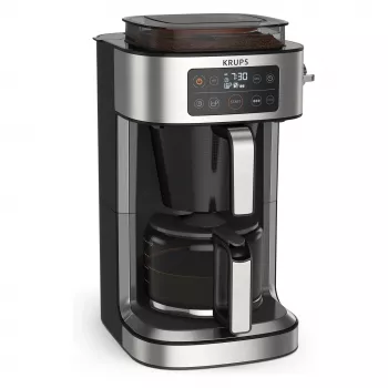 KRUPS KM760D Aroma Filter Coffee Machine Black 2-10 Cups