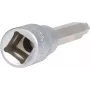 KS TOOLS 1/2 collu sešstūra uzgaļa uzmava, gara, 7 mm (911.1327)