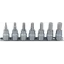 KS TOOLS 1/4 collu sešstūra uzgaļu uzgriežņu atslēgu komplekts, 7 gab., 2,5-8 mm (911.1544)