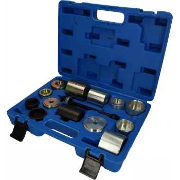 KS TOOLS 14 daļu kluso buksu izņemšanas un uzstādīšanas instrumentu komplekts BMW BT672050