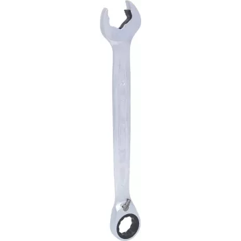 KS TOOLS DUO GEARplus kombinētā uzgriežņu atslēga ar fiksējošo atvērto galu, 22 mm, reversīva, hroma vanādija tērauds 503.5922