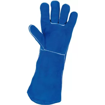 KS TOOLS Metināšanas ādas cimdi, gari, XL (985.7040)