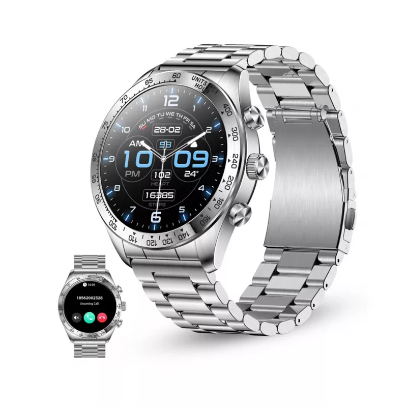 KSIX Smartwatch ELITE, Sudrabs