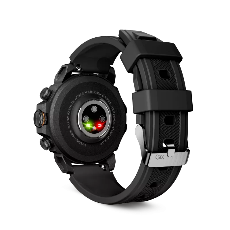 KSIX Smartwatch Explorer, Melns