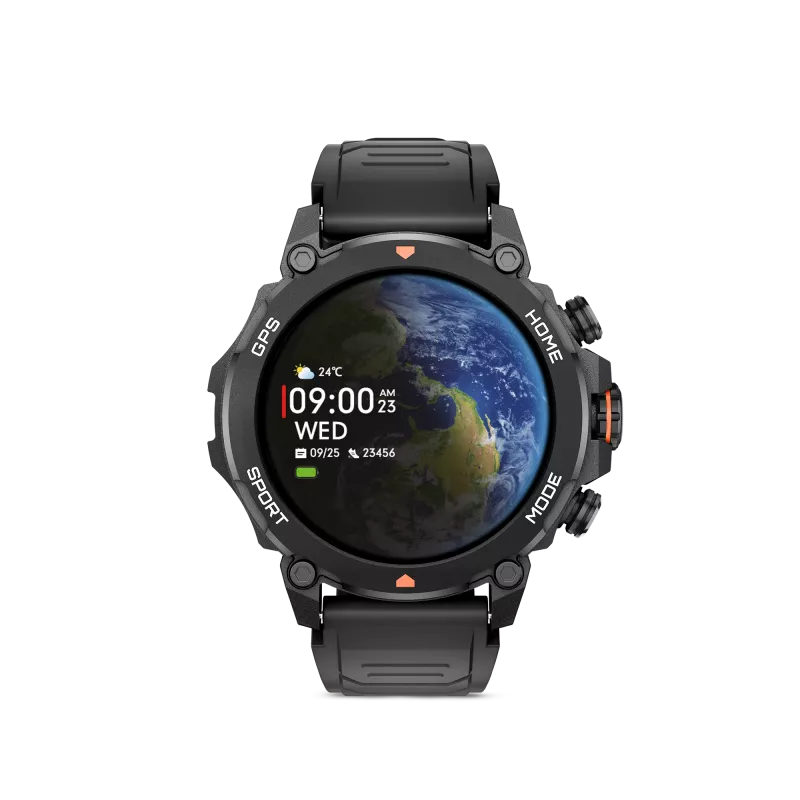 KSIX Smartwatch Explorer, Melns
