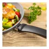 Kuhn Rikon EASY CERAMIC pannu komplekts 24 + 28 cm, keramikas nepiedegošais pārklājums, indukcijai, melns