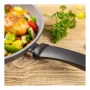 Kuhn Rikon EASY CERAMIC pannu komplekts 24 + 28 cm, keramikas nepiedegošais pārklājums, indukcijai, melns