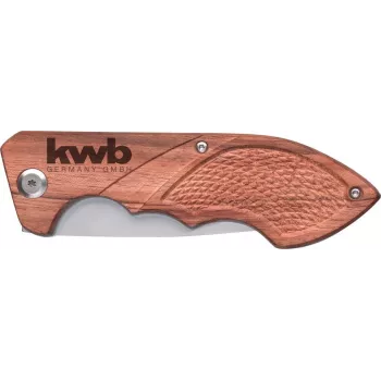 kwb 021990 EDC kabatas nazis, brūns - nerūsējošais tērauds