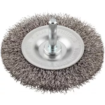 kwb 607430 apaļā un rotora suka ar spieķu disku 10 cm