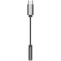 KZ AM01 USB-C DAC Adapter ar CX31993 mikroshēmu, 3.5 mm audio ligzda, Hi-Res 32-bit/384 kHz, sudraba