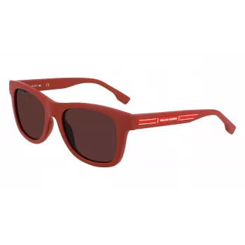 Lacoste Bērnu Saulesbrilles L3643SRG-604 Sarkans Rāmis Pelēkas Lēcas 48mm