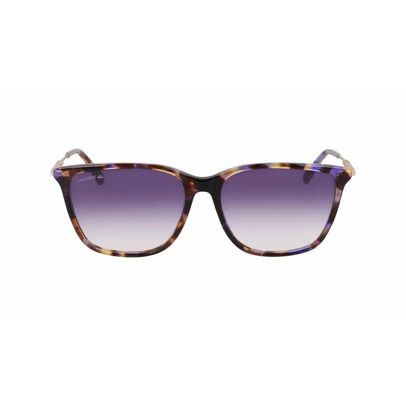 Lacoste L6016S-219 Sieviešu saulesbrilles Havana Brūns Kvadrātveida Acetāts