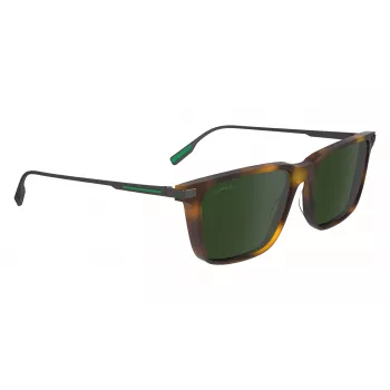 Lacoste L6017S-214 vīriešu saulesbrilles Havana Brown Gradient 55mm