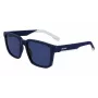 Lacoste L999S-401 Vīriešu Saulesbrilles - Havana Acetāta Rāmis, Zilas Polikarbonāta Lēcas, UV400 Aizsardzība