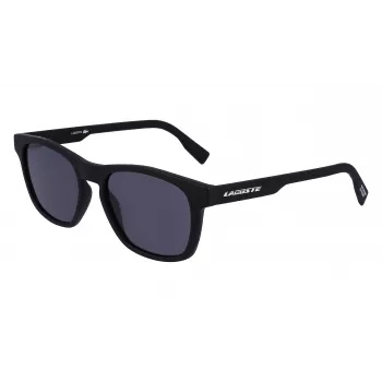 Lacoste L988S-2 vīriešu saulesbrilles - melns rāmis, pelēkas lēcas 54mm