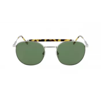 Lacoste vīriešu saulesbrilles L241S-045 tumši pelēkas, taisnstūra, pilns rāmis, acetāts, UV400