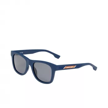 LACOSTE SAULESBRILES L3651SRG-400 Unisex Matēti Zili Taisnstūra Pilna Mala 48/17/130 mm