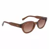 Lacoste Women's L6024S-210 Sunglasses Havana Brown 52mm