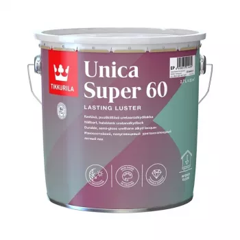 LACQ UNICA SUPER 60 S/GL 2.7L Alkīda emaljas krāsa, pusspīdīga