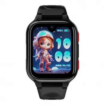 LAGENIO AI Kids Watch K9 4G Black
