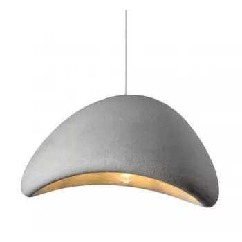 Ellama 30 cm piekaramā lampa, melna metāla, E27, industriāla stila griestu lampa