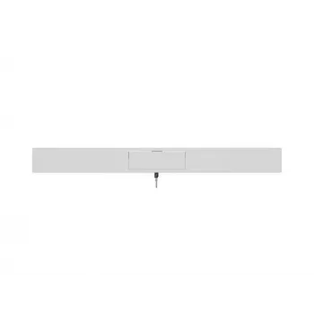 LANBERG 1U 19 collu bīdāma atvilktne 270mm dziļa Pelēka (30kg ietilpība)