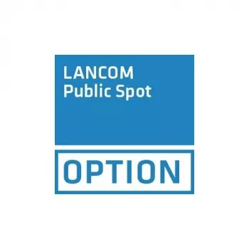 LANCOM WLC-PSPOT OPTION - 61624 bezvadu LAN kontroliera viesnīcas opcija