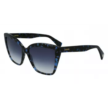 LANVIN Sieviešu LNV617S-425 Butterfly Saulesbrilles Zils Gradients 59mm