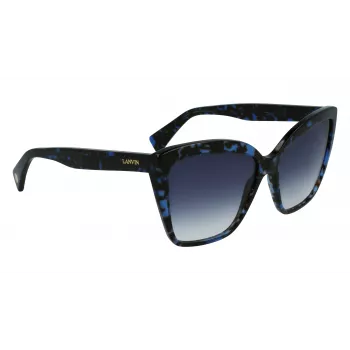 LANVIN Sieviešu LNV617S-425 Butterfly Saulesbrilles Zils Gradients 59mm