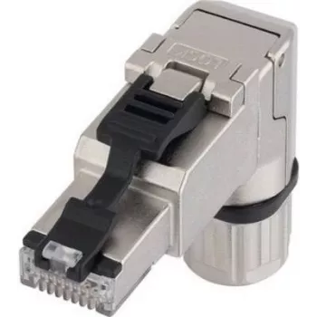 LAPP ED-IE-90-6A-PN-20-FC leņķiskais Cat.6A industriālais RJ45 lauka terminācijas savienotājs 21700638