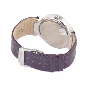 Laura Biagiotti LB0033M-04 Vīriešu kvarca analogs pulkstenis 40mm melns ciparnīca īsta āda siksniņa
