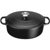 Le Creuset Signature ovāls cepešpanna 31 cm melns emaljēts čuguns (4.7L)
