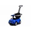 LEAN CARS 614W Bērnu braucamrīks ar stumšanas rokturi - Zils