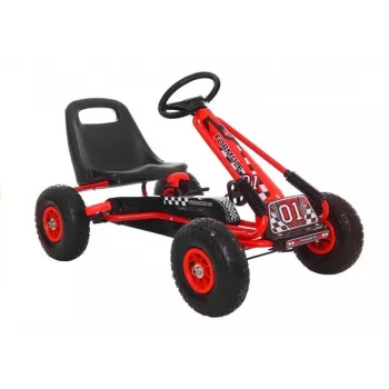 LEAN CARS A-15 GO KART Red