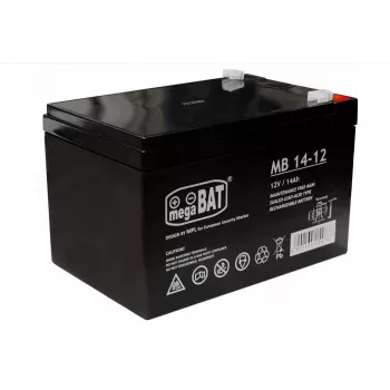 LEAN CARS AGM Gel Battery 12V 14Ah for Car