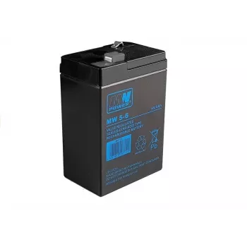 LEAN CARS AGM Gel Battery 6V 5Ah for Car