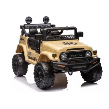 LEAN CARS Battery Car Toyota FJ Khaki 4x4 15765 Lean Toys