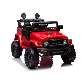 LEAN CARS Battery Car Toyota FJ Red 4x4 15763