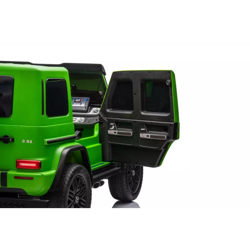 LEAN CARS Battery Operated Car Mercedes G63 XXL Green 24V