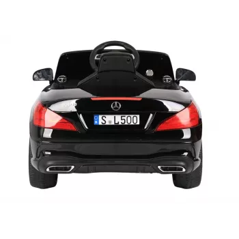 LEAN CARS Baterijas darbināma mašīna Mercedes SL500 S506 Melna