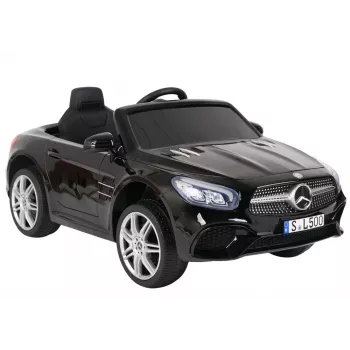 LEAN CARS Baterijas darbināma mašīna Mercedes SL500 S506 Melna