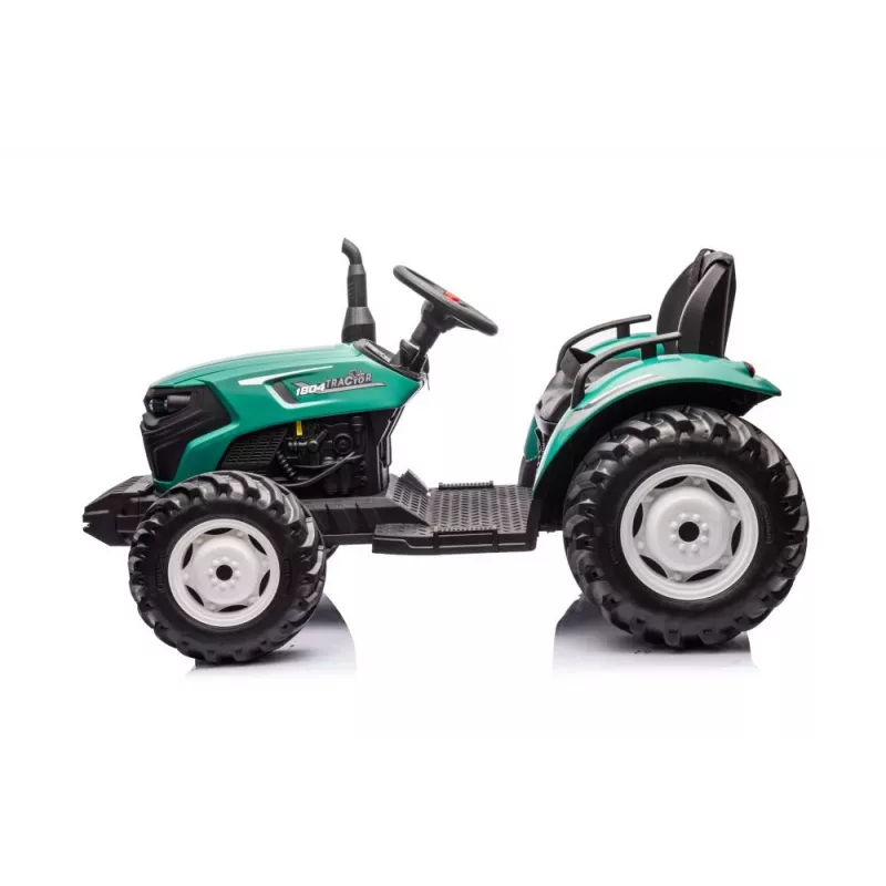 LEAN CARS ar akumulatoru darbināms braucamtraktors HC-306 tumši zaļš 24V