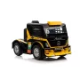 LEAN CARS Battery-Powered Truck Mercedes XMX622 Yellow LED Lights