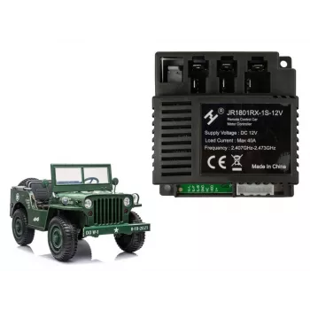 LEAN CARS Centrālais modulis JR1801RX-1S-12V JH101 – 12V 2.4GHz uztvērēja vadības plate