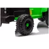 LEAN CARS CH9959B Akumulatora traktors ar piekabi, gaiši zaļš, 24V