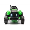 LEAN CARS CH9959B Akumulatora traktors ar piekabi, gaiši zaļš, 24V