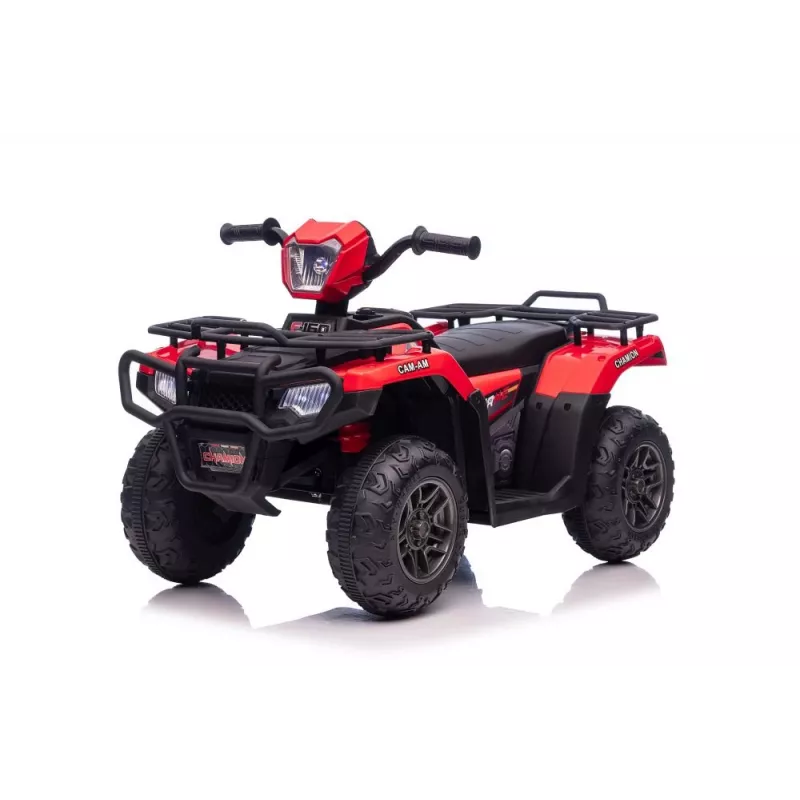LEAN CARS Elektriskais braucamais kvadracikls JC915 sarkans 12V