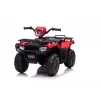 LEAN CARS Elektriskais braucamais kvadracikls JC915 sarkans 12V